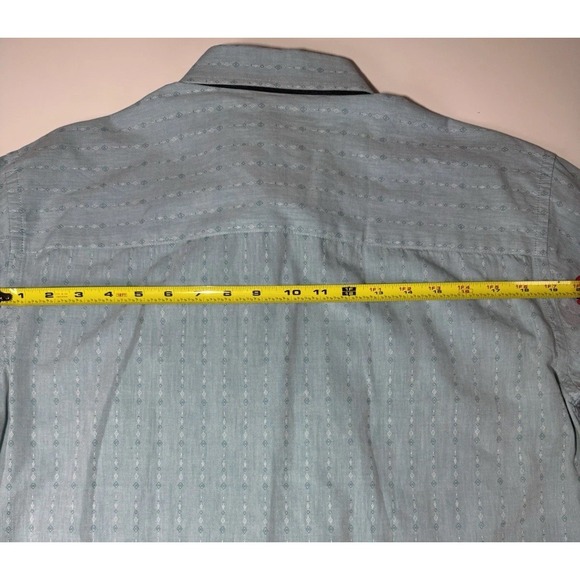 Eight X Premium Men's XL Long Sleeve Slim Fit Button-Up Shirt Geometric Pattern - Picture 12 of 16